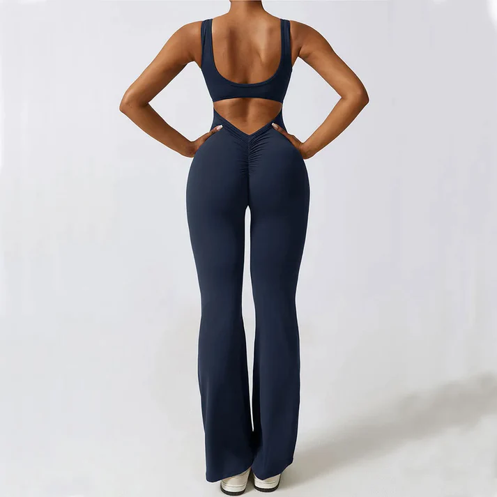 2024 PEOPLE'S FAVORITE JUMPSUIT,The Bumbas Jumper,Timeless Flared Design