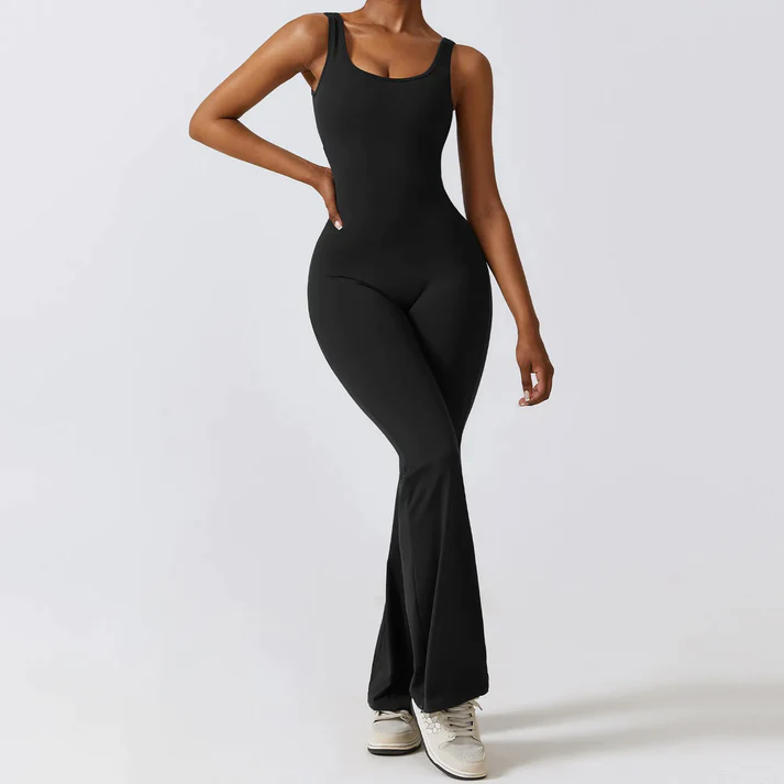 2024 PEOPLE'S FAVORITE JUMPSUIT,The Bumbas Jumper,Timeless Flared Design